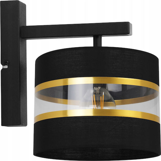 Light Home Modern Lumină de Perete cu Soclu E27 Negru