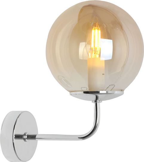 Light Home Modern Lumină de Perete cu Soclu E14 Galben Miere