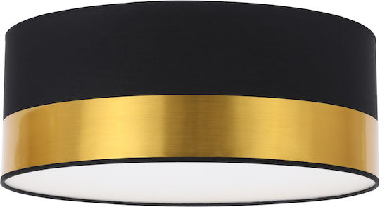 Light Home Deckenleuchte Schwarz mit Fassung E27