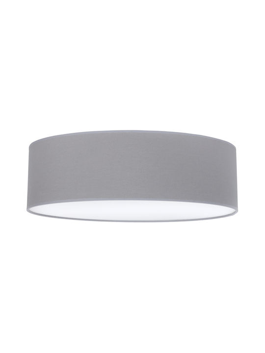 Light Home Plafonieră de Tavan Gri cu Soclu E27