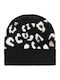 Beanie Unisex Beanie Gestrickt in Schwarz Farbe