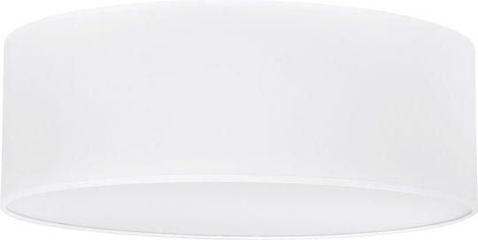 Light Home Plafonieră de Tavan Albă cu Soclu E27