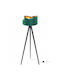 Light Home Lampa de podea cu Soclu pentru Bec E27 Alb