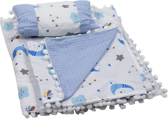 Kamtex Baby Set Für Krippe Ciel 3Stück