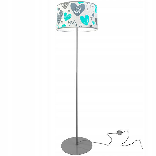 Light Home LED Kinder Dekorative Lampe Türkis 30εκ.