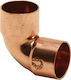 Copper Elbow Double Socket 10mm