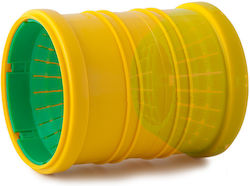 Pp Drainage Coupling Dn Od 72-100mm Universal Connecting Two Drainage Pipes Yellow