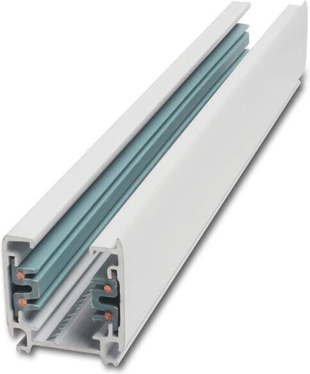 Eurolamp Ράγα Στερέωσης για Φωτιστικά Λευκή 145-59102