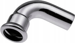 22mm Steel Press Clamp Elbow
