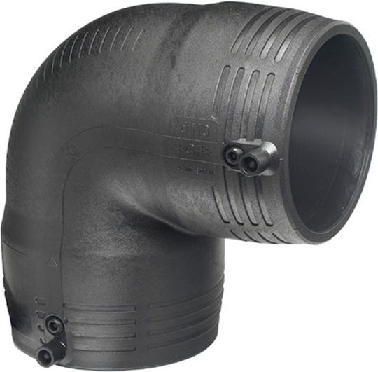 Cot Electro-fuziune 90° D160 Pe100 Sdr11 Pn10 Gaz/Pn16 Apă