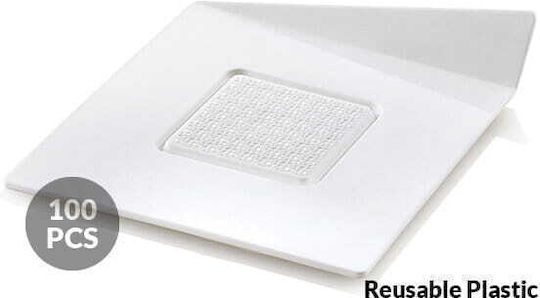 Silikomart Accesorii de Patiserie Plastic 8.3x8.3cm 18/020 100pcs