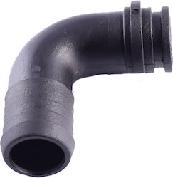 Elbow Fitting 20mm/90° 1" Sprayer Black Ap21k20/1 227850 Agroplast