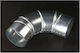 90/315 Galvanized Elbow