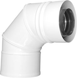 Onnline Connection Elbow Concentric Dn 60/100 Condensing Boilers Plastic Adapter Universal