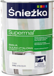 Śnieżka Supermal White Semi-Gloss 0.8L