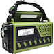 Sayin Portable Radio Solar Green