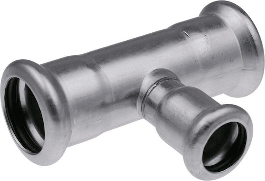 Reducing Tee Din Oțel Inoxidabil 76.1 42 76.1