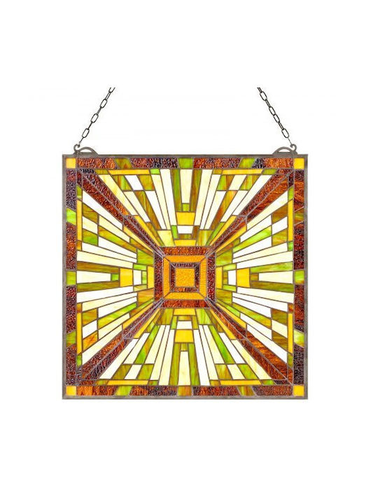 Vevor Κρεμαστό Διακοσμητικό από Γυαλί 21x0.45x20cm