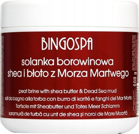 BingoSpa Mască Curățare, Αποτοξίνωσης & Hrănitor pentru Corp 600gr 1buc