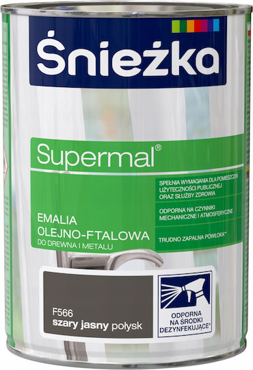 Śnieżka Supermal Gri Deschis Strălucitor 0.8l
