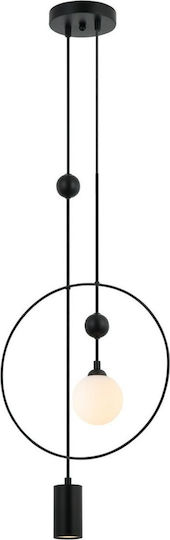 Italux Pendant Light Black LED