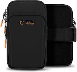 Tech-protect M7 Universal Sport Armband Black Orange