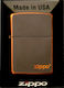 Zippo Rustique Bronze Logo Lighter 60006257