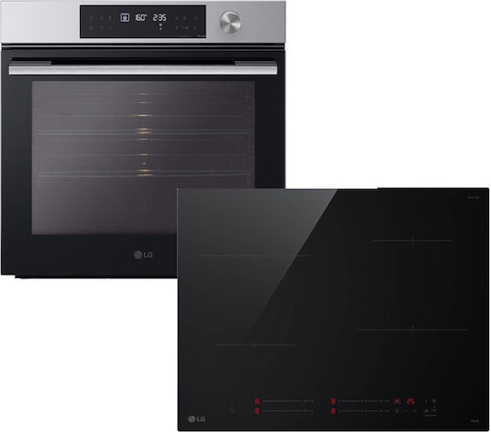 LG Cuptor Deasupra Blatului 76lt cu Plite cu Inducție L59.2cm.