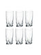 Bohemia Set Gläser Wasser aus Glas 350ml 6Stück