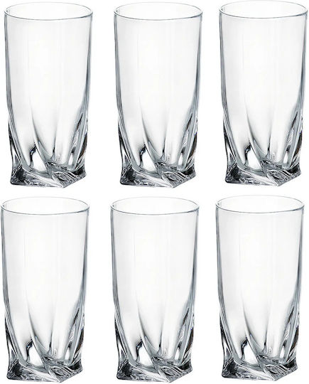 Bohemia Set Pahare Pentru Apă Din Sticlă 350ml 6 Bucăți