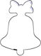 Steel Cookie Cutter Bell 6 Cm