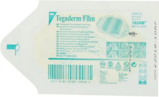 3M Tegaderm Αυτοκόλλητες Γάζες 6x7cm 100τμχ