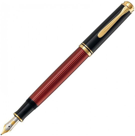 Pelikan Souveran M400 Stilou Extra Fine Cu Cerneală Neagră