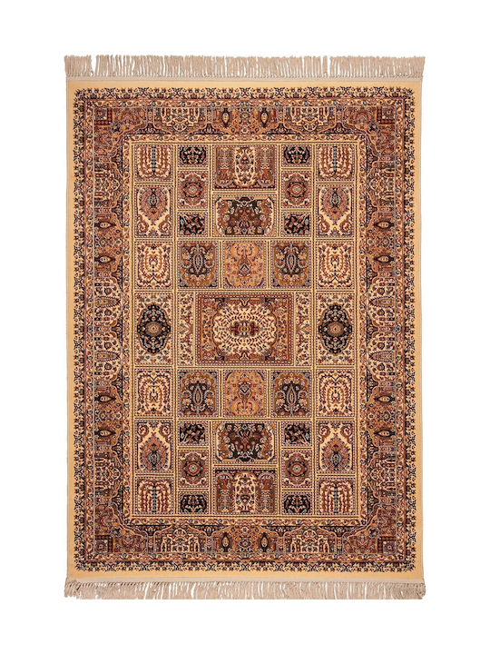 Viokarpet Isfahan 3517d Rug Rectangular Cream