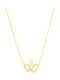 Necklace Gold Plated Silver 925 Tiara Zircon Awear Millie Gold