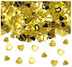 Confetti în Formă de Inimă Auriu 15gr 1buc