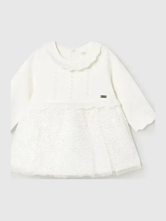 Mayoral Mayoral Girls Dress Long Sleeve Knitted...