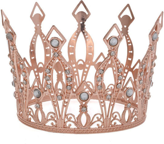Iliadis De Crăciun Metalică Figurină Tiara Bronz Înălțime 9cm.