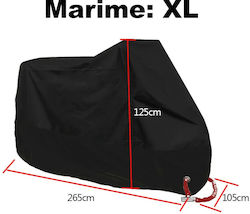 FIXATO Κουκούλα Μηχανής Wasserdicht Innen Extra groß L265xB105xH125cm FIXATO Κουκούλα Μηχανής Wasserdicht Innen Extra groß L265xB105xH125cm
