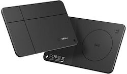 MiLi MiCard Duo Apple Find My & Google Find Hub Μαύρο