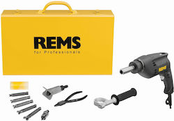 Rems Copper Pipe Drilling Machine Hurrican Set 12-14-16-18-22 151010 R220
