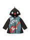 Kids' Casual Jacket with Lining & Hood Black