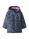 Waterproof Kids' Casual Jacket Windproof with Lining & Hood Pale Rainbows
