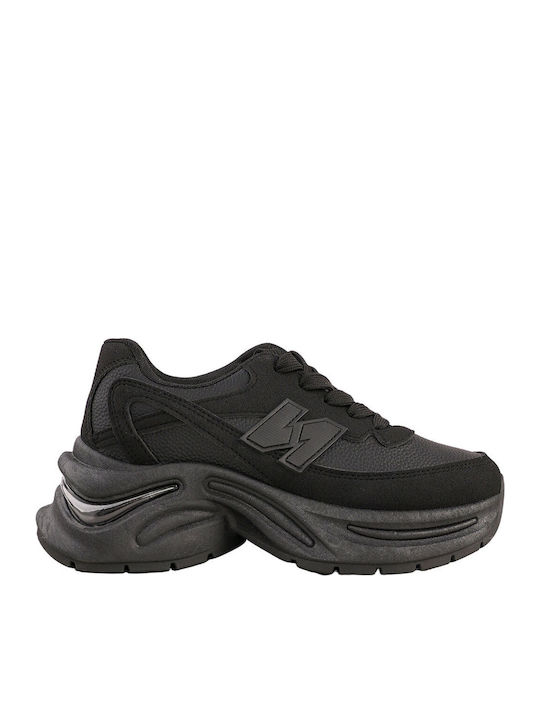 Plato Flatforms Sneakers Black