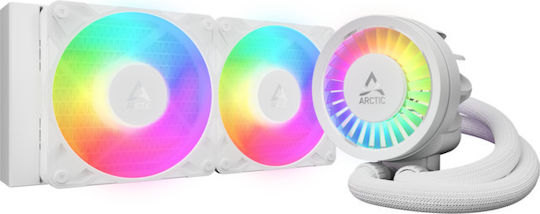 Arctic Liquid Freezer III Pro 240 A-RGB Охлаждане AIO CPU с 2 Вентилатора 120mm Бяла
