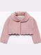 Kids Bolero Knitted Pink