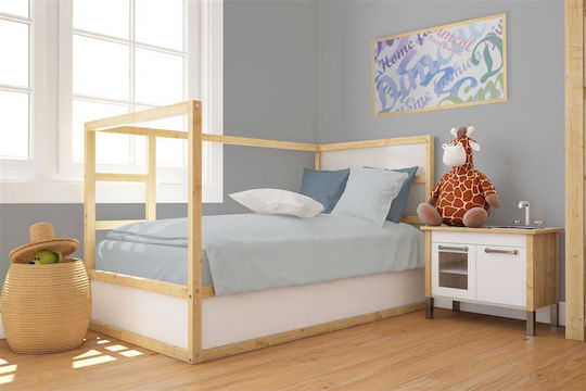 Dimcol Duvet Crib Cotton Blue 120x160cm