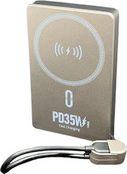 Takemore MagSafe 10000mAh 20W Χρυσό