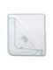 Ninetta Bebe Scutec Turcoaz 80x90εκ.