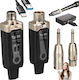 Microphone Dna Wxlr1 Wireless Audio Transmission System Uh